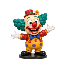 Krusty the Clown Fake Figure