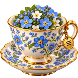 Lucky Flower Teacup