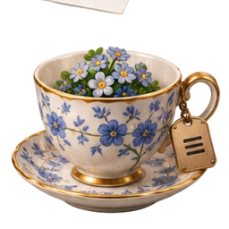 Lucky Flower Teacup