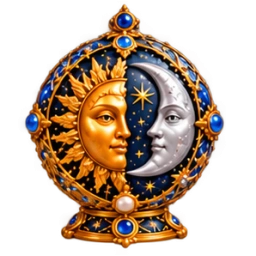 Sun and Moon Celestial Egg