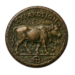 Syracusan Bull Bronze
