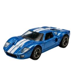 Blue GT Sports Car