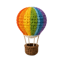 Crochet Hot Air Balloon