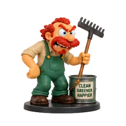 Groundskeeper Billie Fake Figure